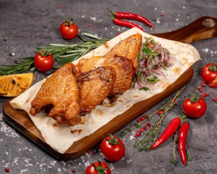 Крылышки копчёные